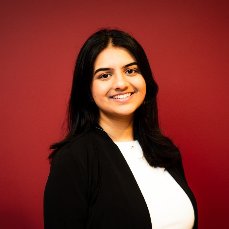 A headshot-style photograph of Kriti Baru