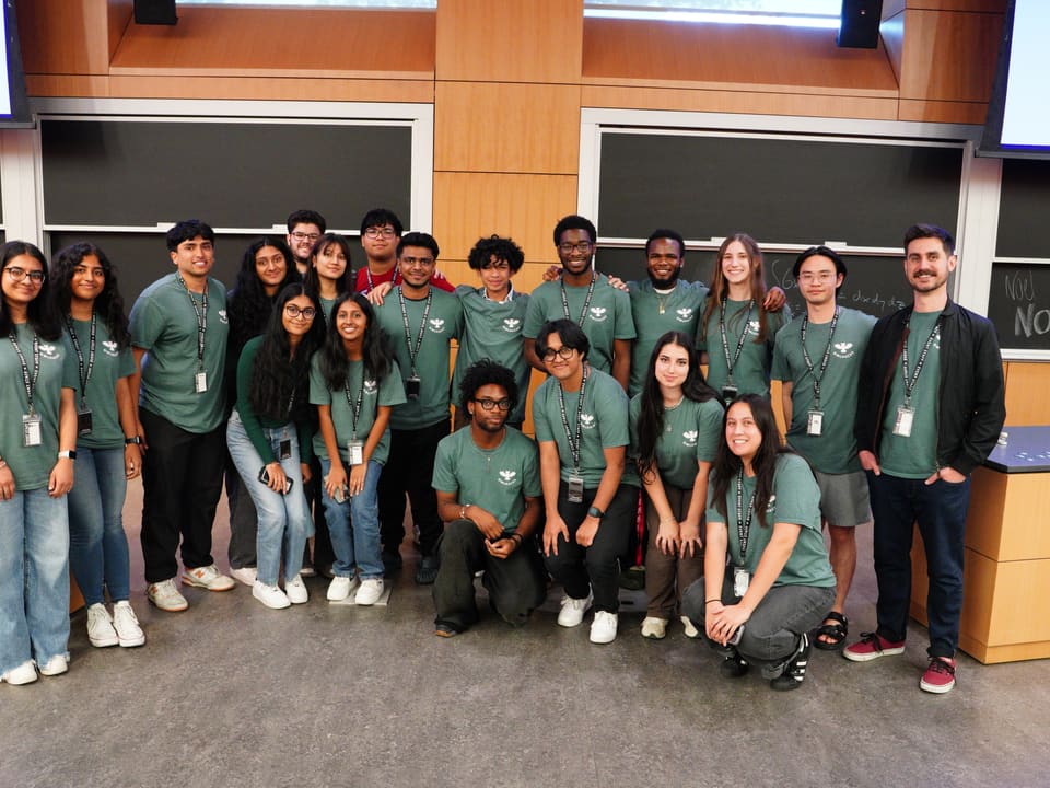 Professor Stephen MacNeil with the OwlHacks 2024 organizing committee