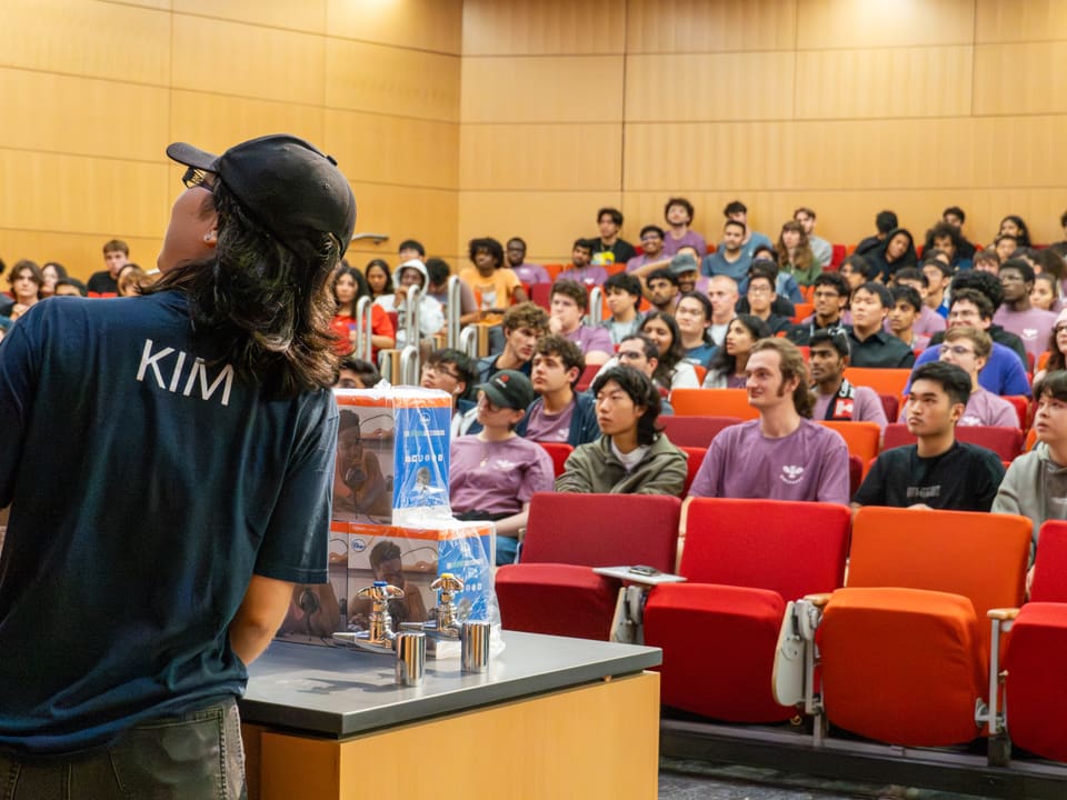 Participants attending the awards ceremonies for OwlHacks 2025.
