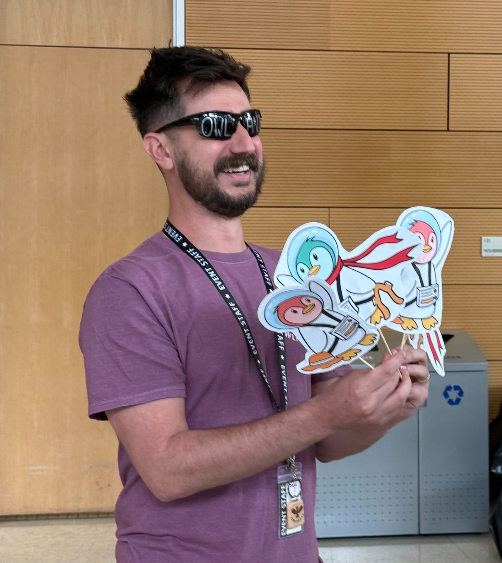 Stephen MacNeil enjoying his time as Faculty Director of OwlHacks