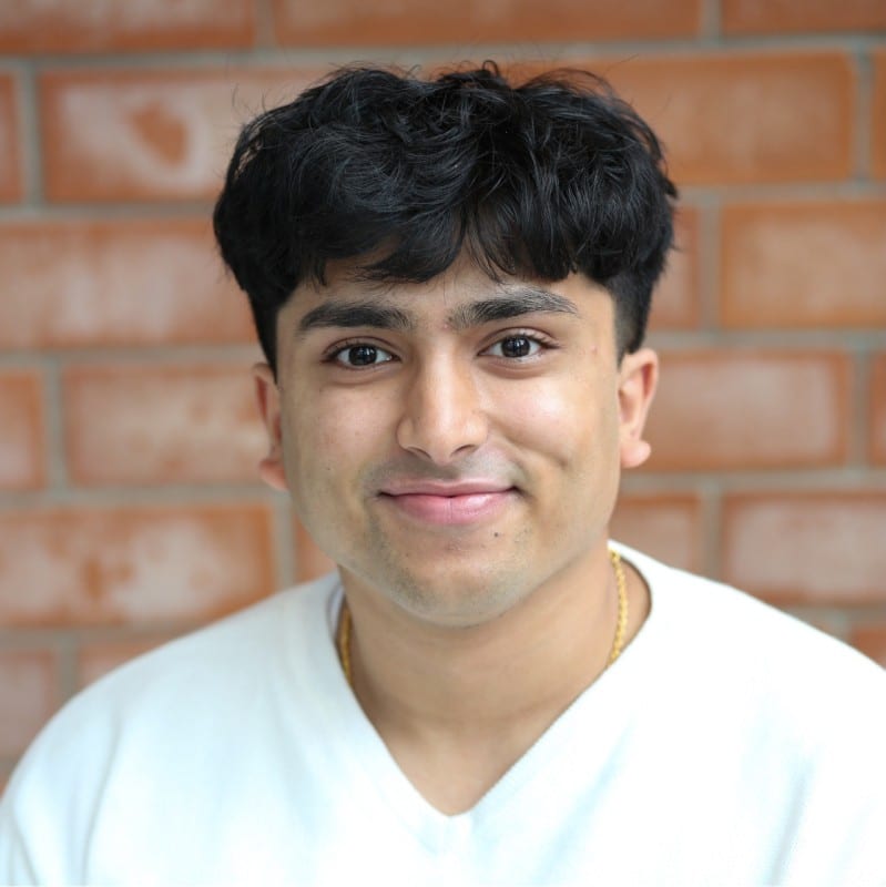 Portrait of Kush Patel.