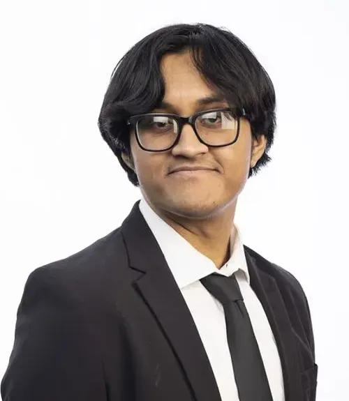 A headshot-style photograph of Adyan Chowdhury