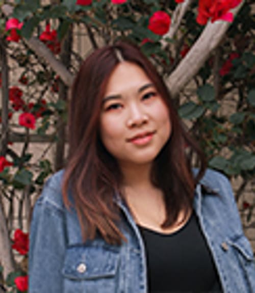 A headshot-style photograph of Avery Hom