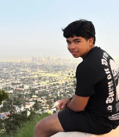 A headshot-style photograph of Antonio Lazaro