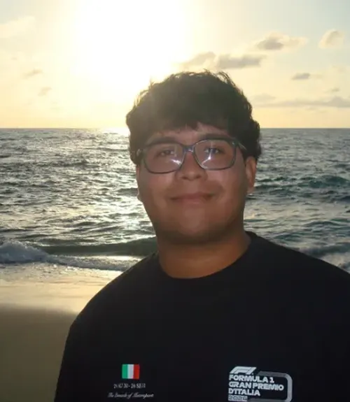 A headshot-style photograph of Daniel Bicalho