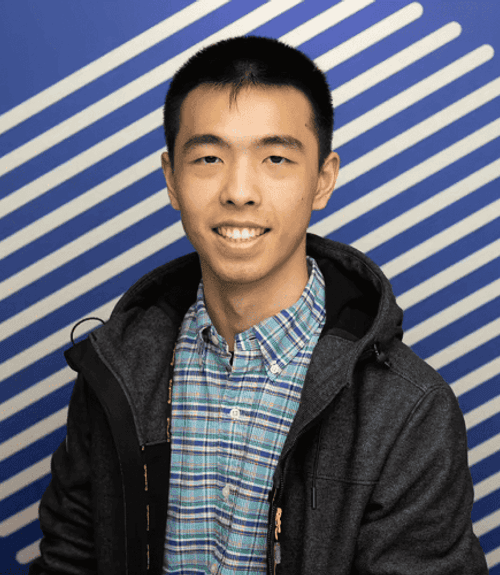 A headshot-style photograph of Kenneth Chen