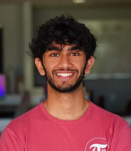 A headshot-style photograph of Noel Chacko