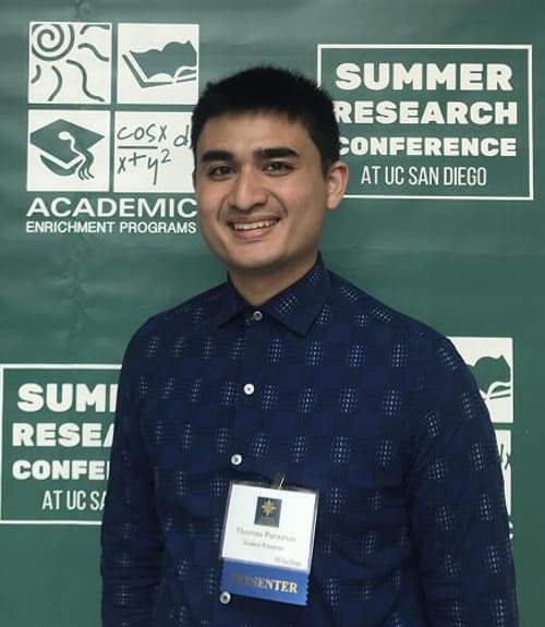 A headshot-style photograph of Thomas Parashos