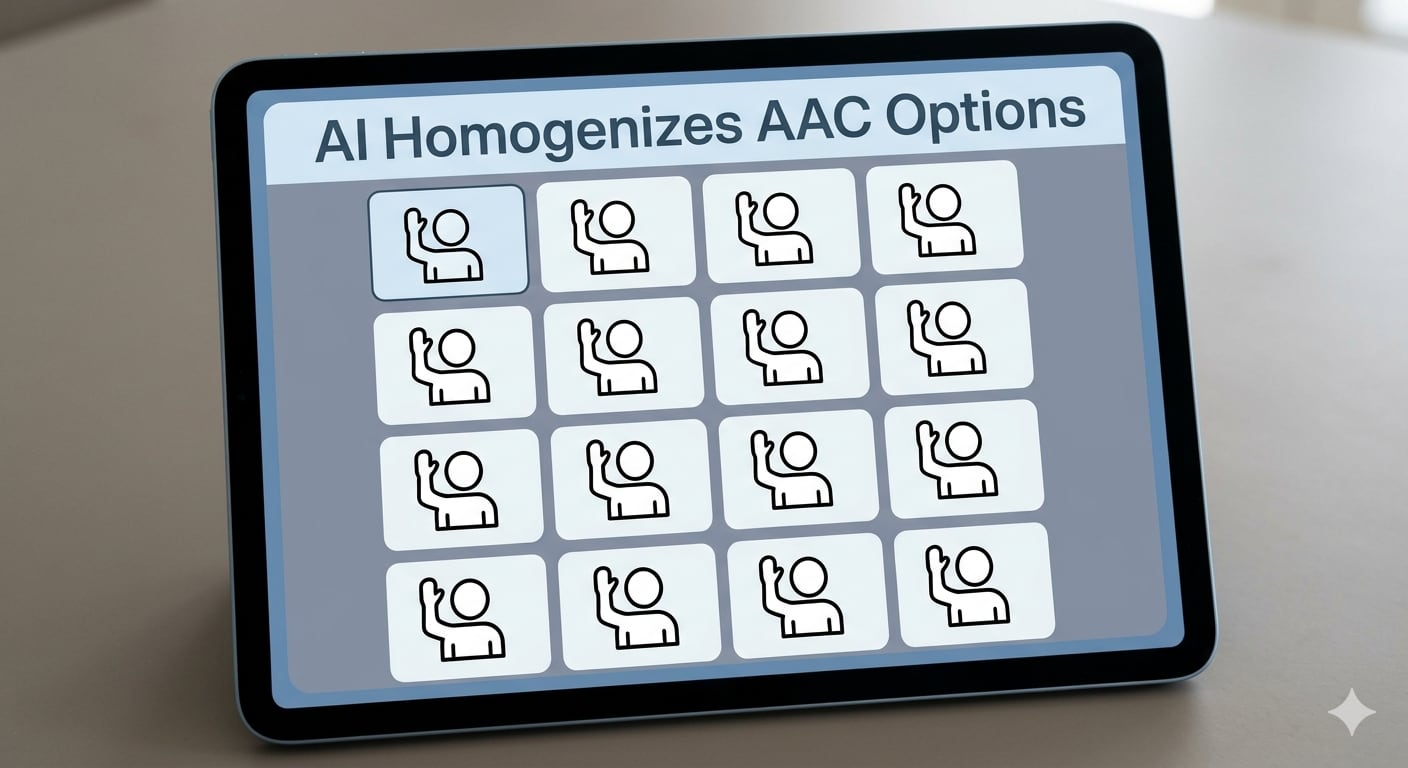 Helping or Homogenizing? GenAI as a Design Partner to Pre-Service SLPs for Just-in-Time Programming of AAC