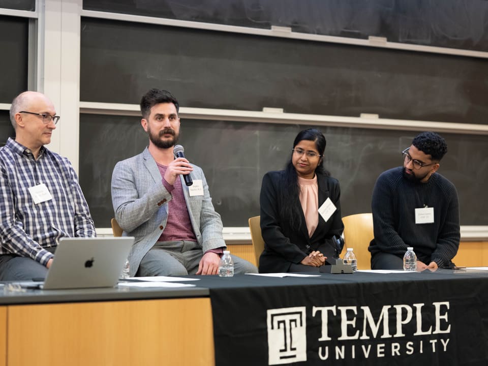 AI Panel hosted by the College of Science and Technology at Temple University.