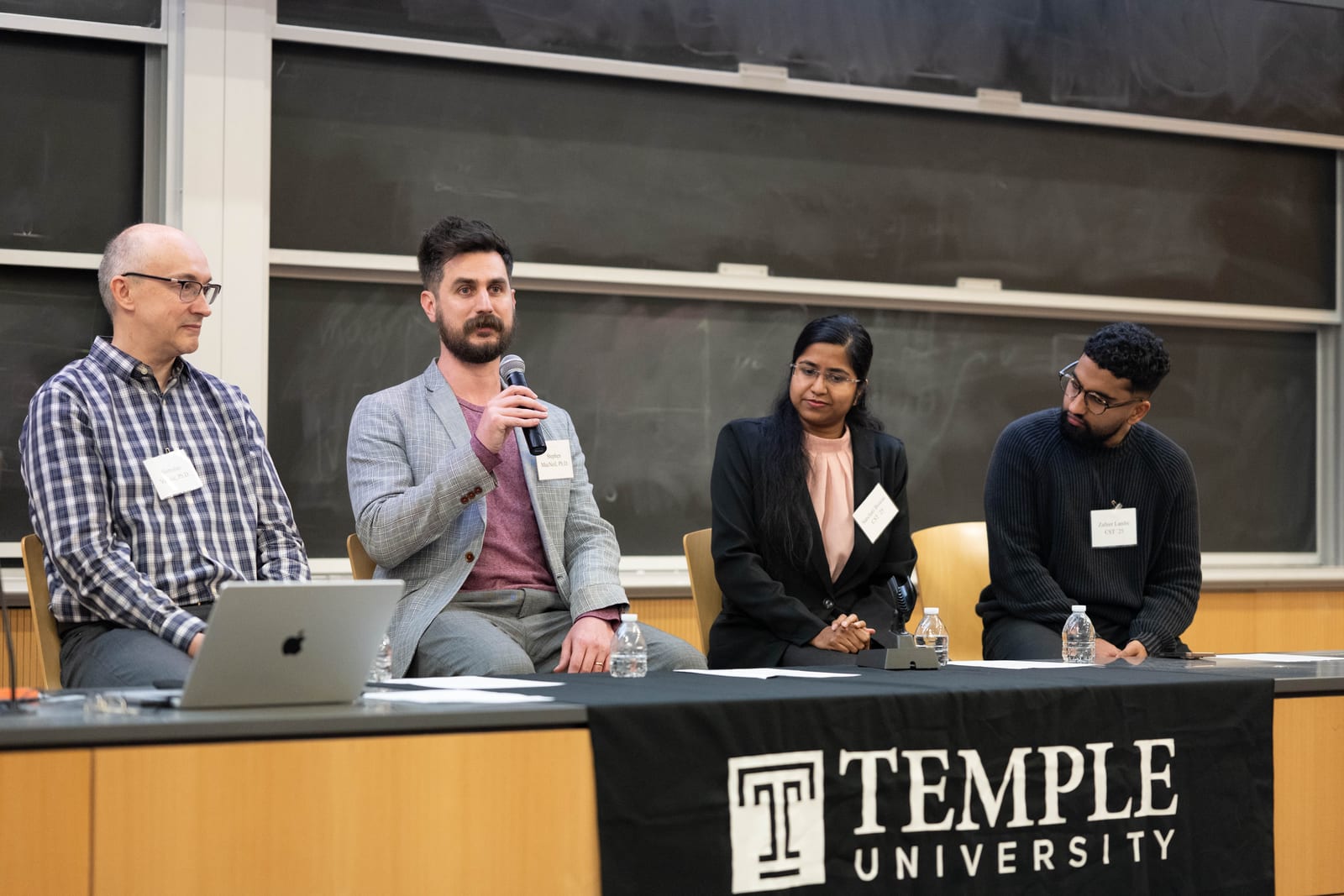 Stephen MacNeil Speaks on Temple University AI Panel