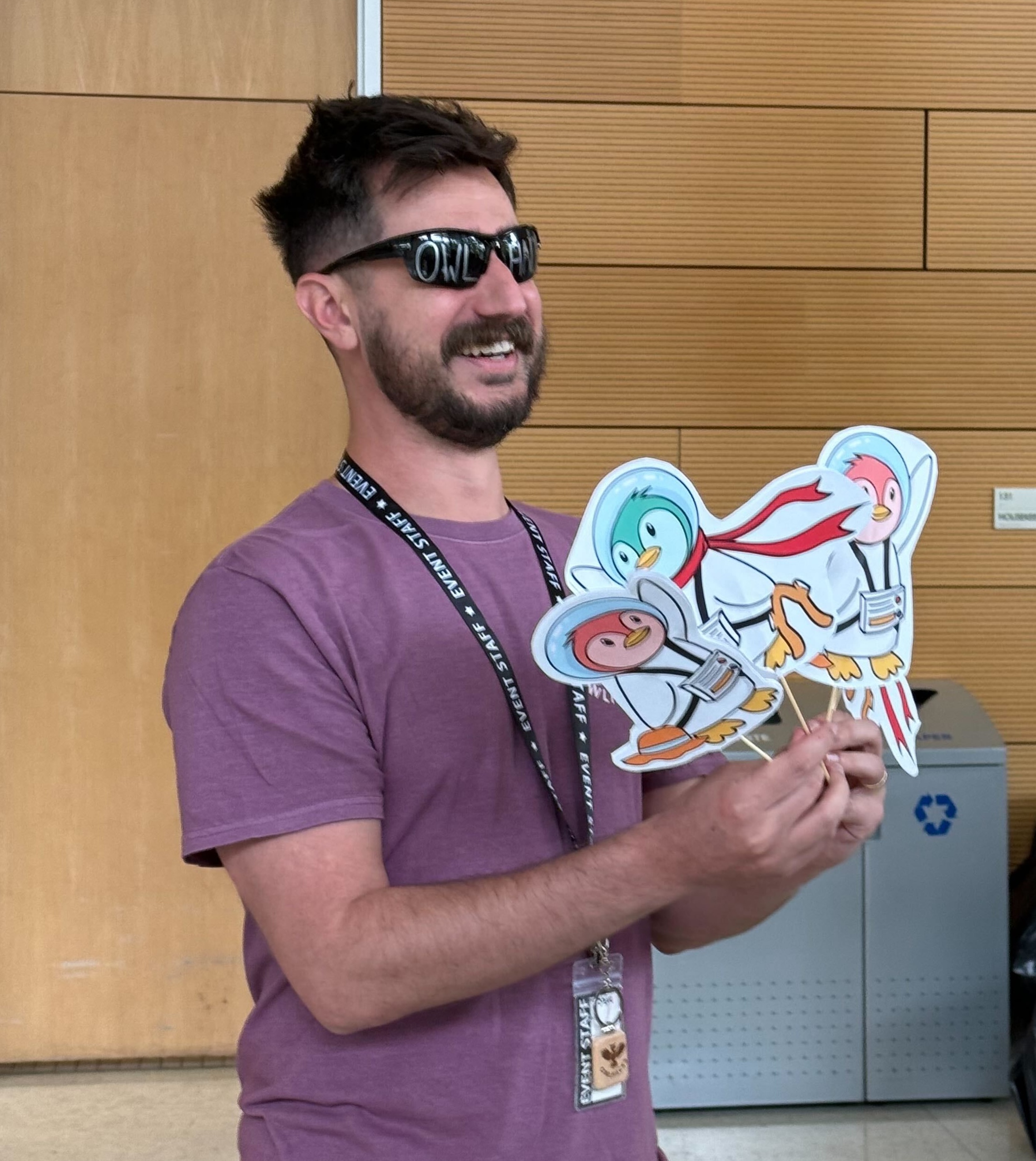 Stephen MacNeil enjoying his time as Faculty Director of OwlHacks