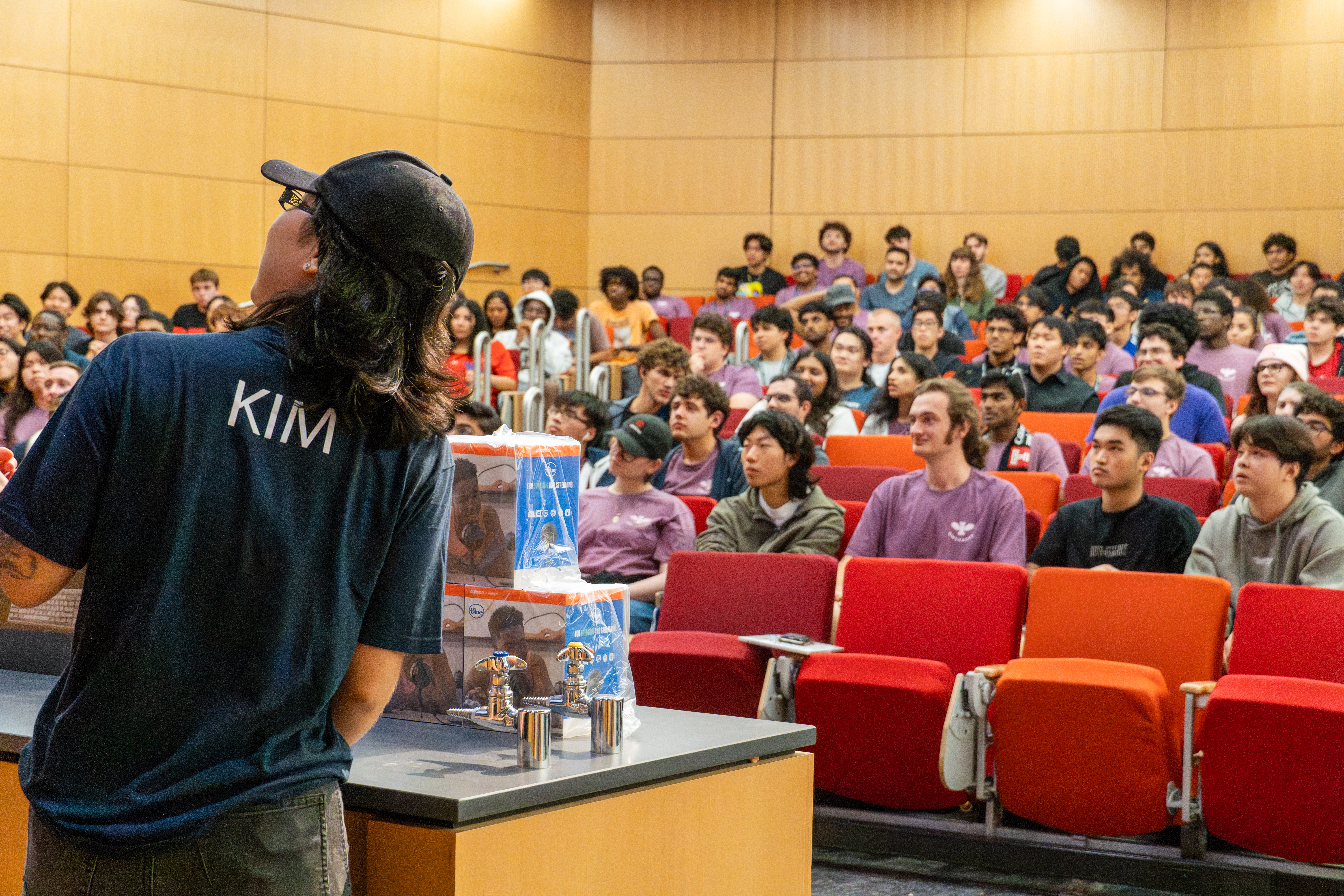 Participants attending the awards ceremonies for OwlHacks 2025.