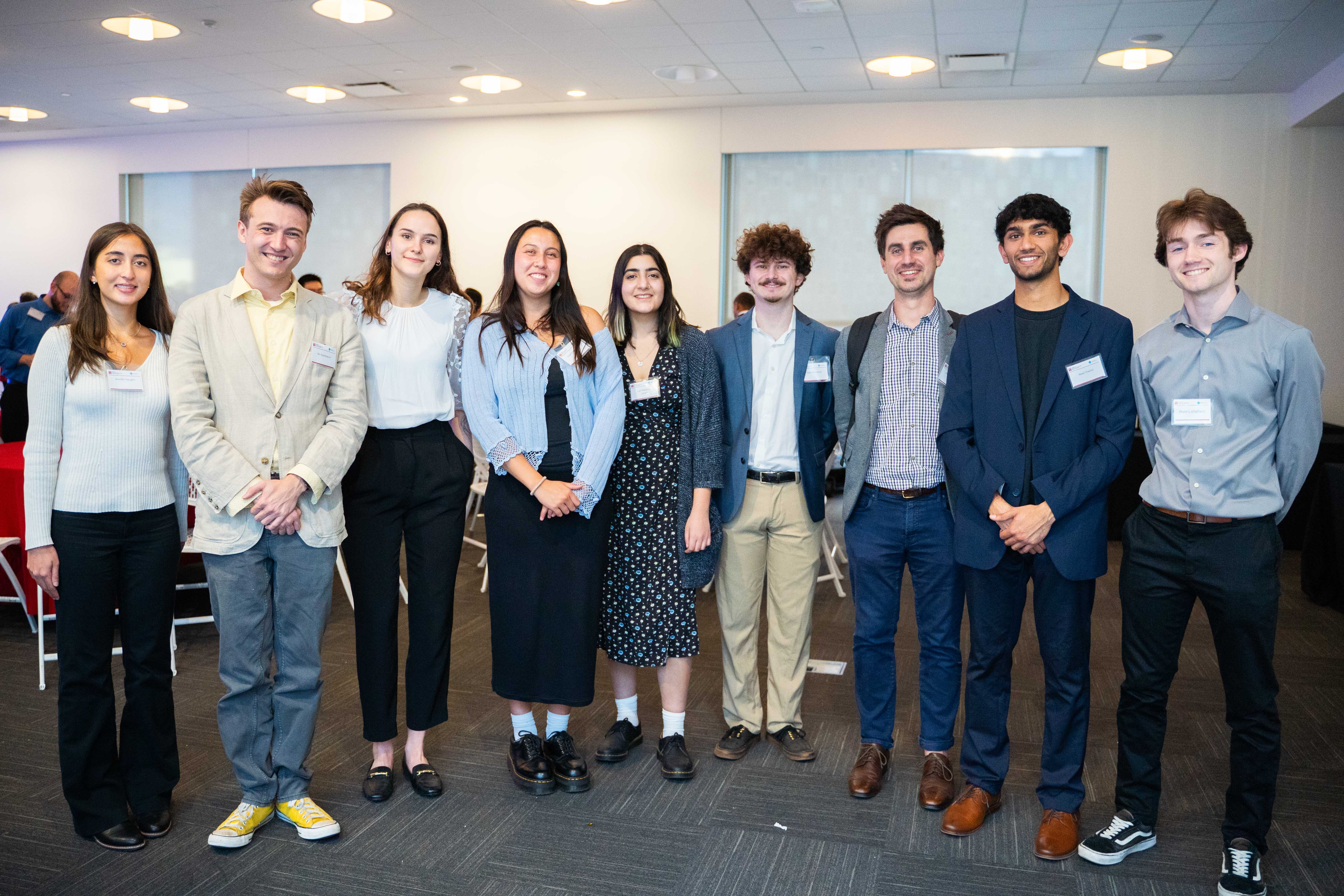 Professor Stephen MacNeil with ACM Award winners from 2025